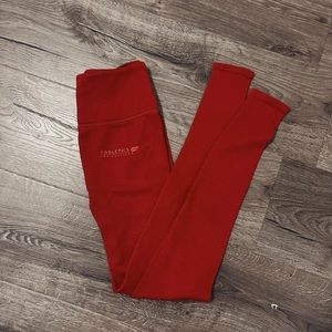 Red  Fabletics Leggings